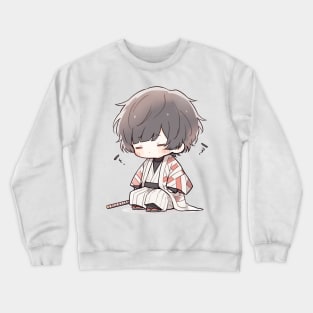 Chibi Samurai Crewneck Sweatshirt